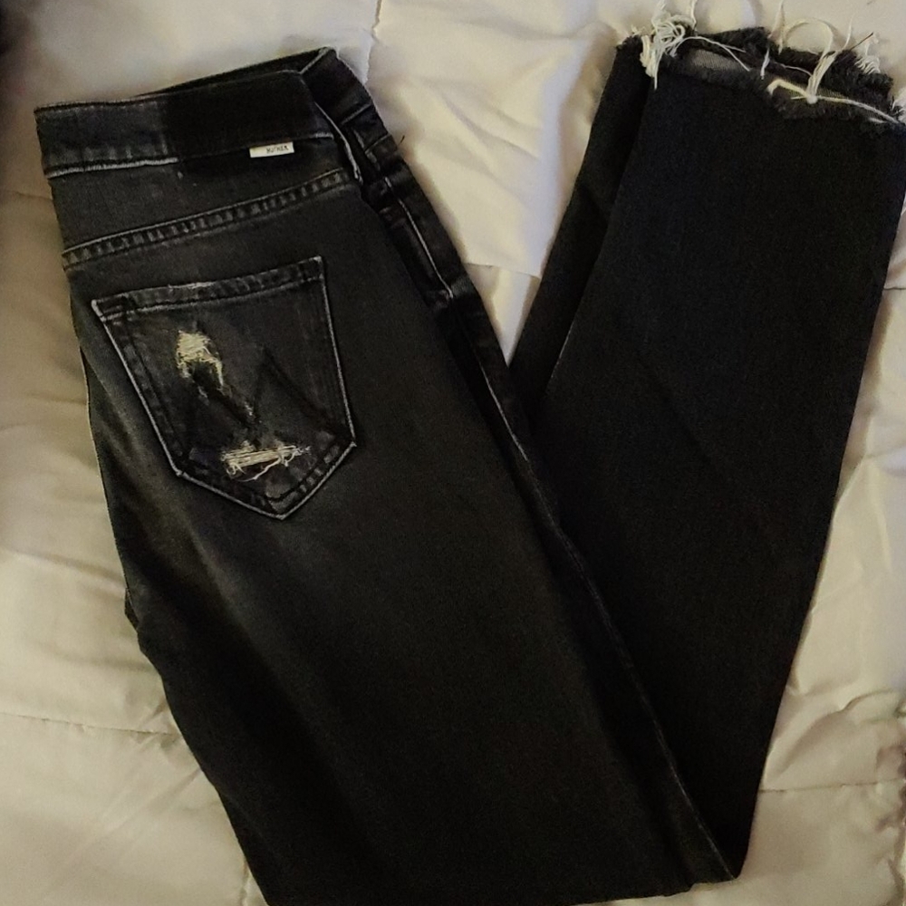 mother denim the flirt chew jean